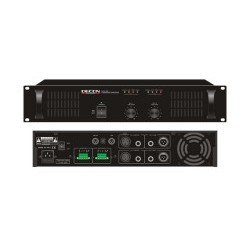 70-100 Volt 2x100 Watt Trafolu 2 Kanal Power Amfi