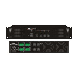 70-100 Volt 4x200 Watt 4 Kanal Power Amfi,