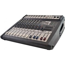8CH 2X300 Watt Power Mikser