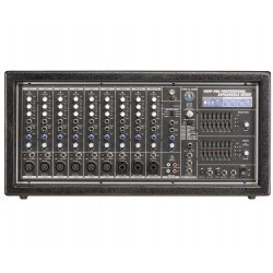 2x500 Watt 6 Mono 4 Stereo 14 Kanal Power Mikser