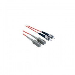 Amphenol E4187-2J001M-97 FO Patch Cord SC/PC-ST/PC MM 50/125 Duplex 1M (2.0mm)