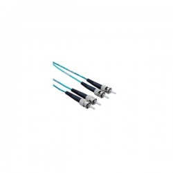 Amphenol E8787-AJ002M-97  FO Patch Cord ST/PC-ST/PC MM 50/125 OM3 Duplex 2m (2.0mm)