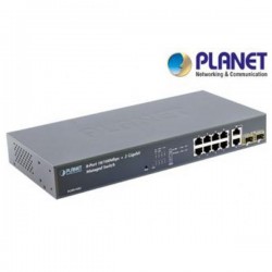 8-Port 10/100Mbps + 2G TP / SFP Combo Managed Switch L2/L4 Switch (Advanced WEB/SNMP)