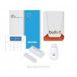 Kablosuz Alarm Sistemi Paket (Kablolu Siren)