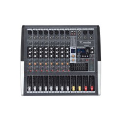 2x300 Watt 32 DSP Efekt & MP3 Power Mixer