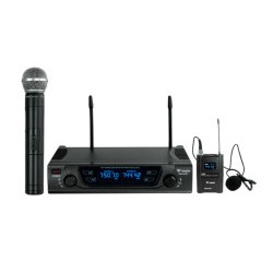 UHF 1 EL 1 Yaka Telsiz Mikrofon Seti