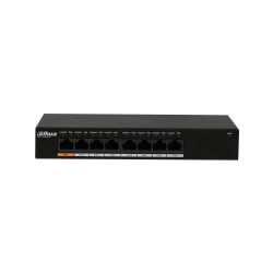 8 Port 10/100/1000 Gigabit Ethernet PoE Switch