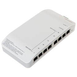 8 Port PoE Switch Video / Ses Dağıtıcı