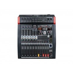 4 Kanal Mono / 2 Kanal Stereo Power Mixer  (2x650Watt)