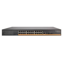 24 x 10/100 /1000M POE port+2 x SFP Fiber Port+1 x Console Port (400 Watt), Web Yönetilebilir Gigabit Network Switch