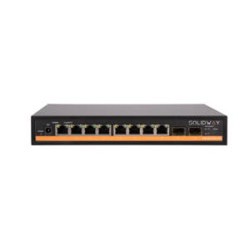 8 Port 10/100 /1000M POE port+2 Port SFP Fiber Port  (120 Watt)
