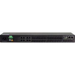 16 Port SFP Slots + 8 x Combo (RJ45/ SFP) + 4 x 10G SFP+ Ports  (stacking), Omurga Switch