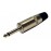 6.3MM Mono Plug Metal