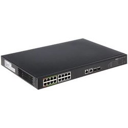 16 Port Yönetilebilir ePoE Switch (8 e-PoE+8FE PoE +2 GE+2GE SFP) ( Tek Kablo ile 800 metre )