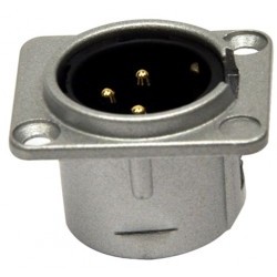 XLR Şase Erkek - Metal