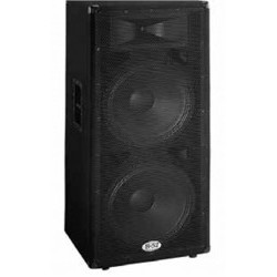 2x15 inc 38cm 2 Yollu 600 Watt Pasif Kule Tipi Kabin Hoparlör