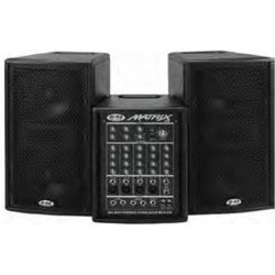 6.5" İki çift 200 Watt Aktif Sistem Power Stereo Mikser